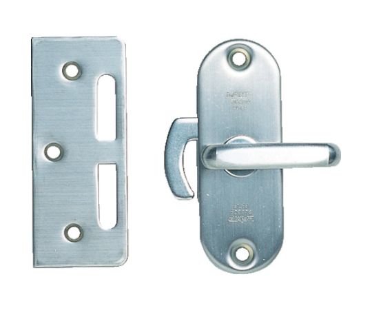 スガツネ工業 （140180000）HHC-85ステンレス鋼製引戸面付カマ錠 HHC-85 1セット