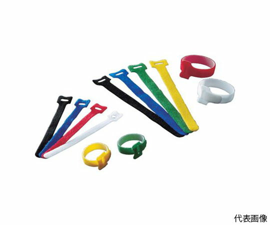 トラスコ中山 マジックケーブルタイ　幅16mmX長さ240mm白　（20本入） TRMGT-240W 1袋(20本入)