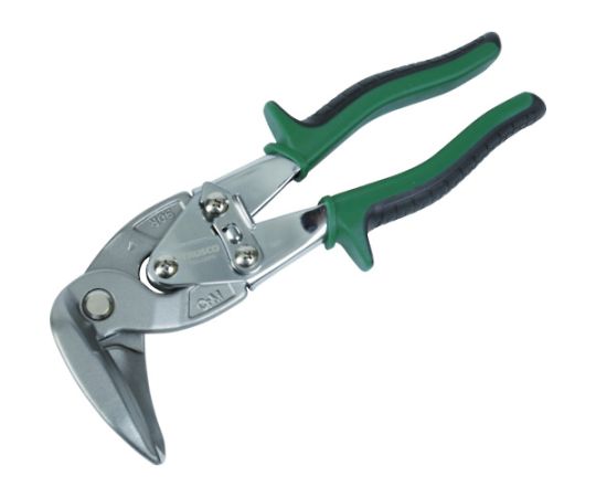 トラスコ中山 万能金切ハサミ　オフセットタイプ　右曲り　90度 TGH-220FR 1丁