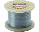 トラスコ中山 ステンレスワイヤロープ ナイロン被覆 Φ1.5(2.0)mmX20 CWC-15S200 1巻
