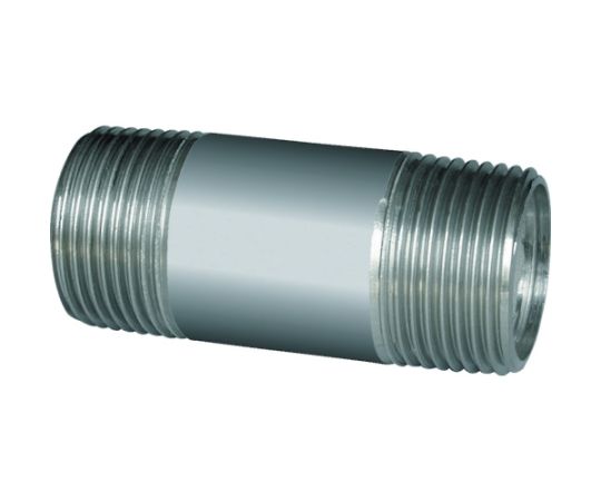 イノック 両長ニップル　L50mm　呼び径（A）8 304NL8AX50L 1個