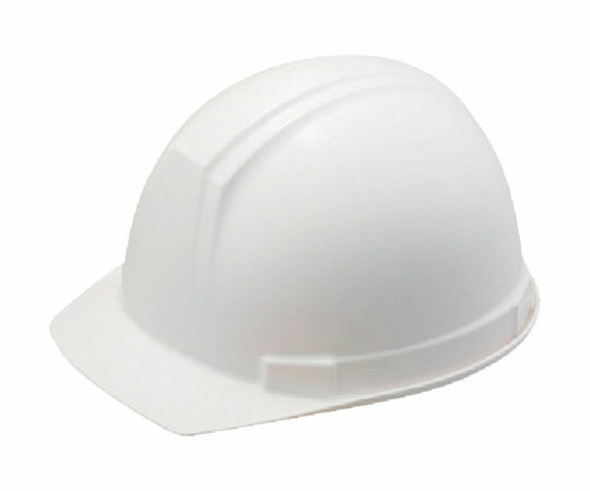 谷沢製作所 ABS製ヘルメット（前ひさし・溝付型）EPA付　白 0169-FZ-W8-J 1個