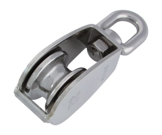 水本機械製作所 滑車 ステンレス 豆ブロック 基本使用荷重0.24t B-1122 1個