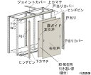 トラスコ中山 M3・M5型棚用引違い扉　1200XH1800 KMM-64 1セット／組