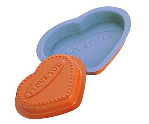 霜鳥製作所 トッピングオレンジ チョコレート ハート型 B-123 大 2650200 1個