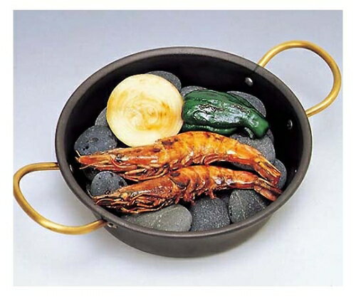 江部松商事 鉄 海石鍋 15cm 両手(石無し) 5244800 1個