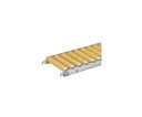セントラルコンベヤー 樹脂ローラコンベヤ JRB5012型 300W×75P JRB5012300715 1セット