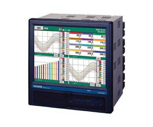 チノー KR3000シリーズ グラフィックレコーダ KR3140N0A 1セット