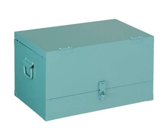 トラスコ中山 中型車載用前扉付工具箱　中皿なし　500X330X280 F-502 1台
