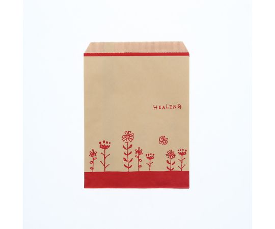 シモジマ HEIKO 紙袋 平袋 Rタイプ R-70 ハーブフラワーR 200枚 006527130 1パック(200枚入)