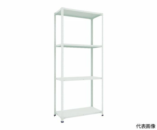 トラスコ中山 軽量150型中棚ボルトレス棚 W1500XD450XH2100 4段 TLA75S-14 1台