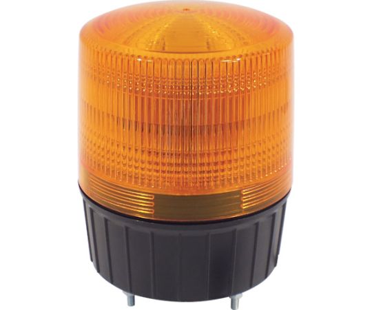 日動工業 大型LED回転灯 LEDフラッシャーランタン120 100V 黄 NLA-120Y-100 1台