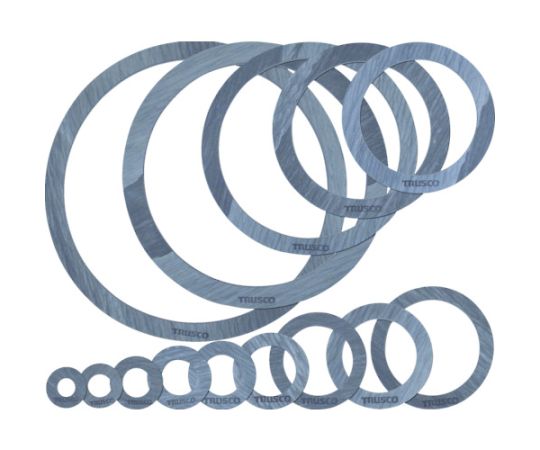 トラスコ中山 ガスケット　フランジ内パッキン　10K　32A　厚み1.5mm TFPU-10K32A-15 1枚