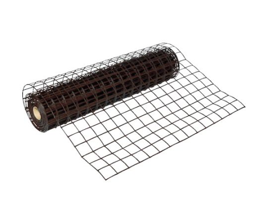 トラスコ中山 多目的樹脂ネット　ブラウン1mX10m　目合67mmX64mm T-H10PB 1巻