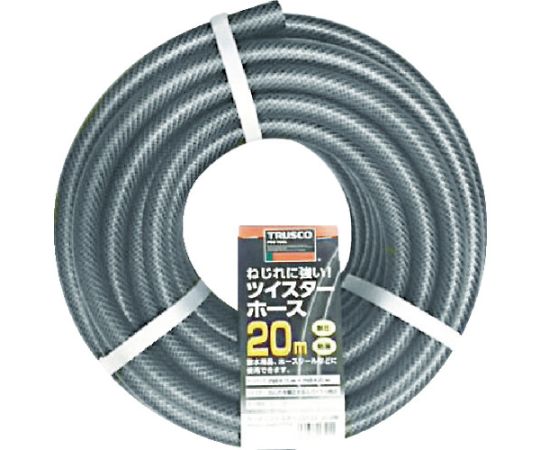 トラスコ中山 ツイスターホース20M　クロ THRG-20 1巻