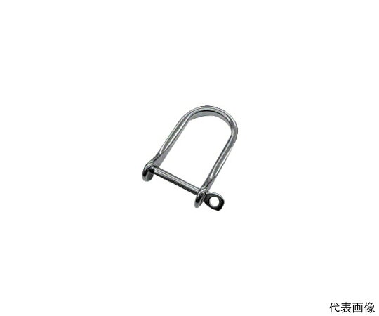水本機械製作所 ステンレス ビッグ半丸シャックル 長さ50mm内幅28mm RSB6 1個