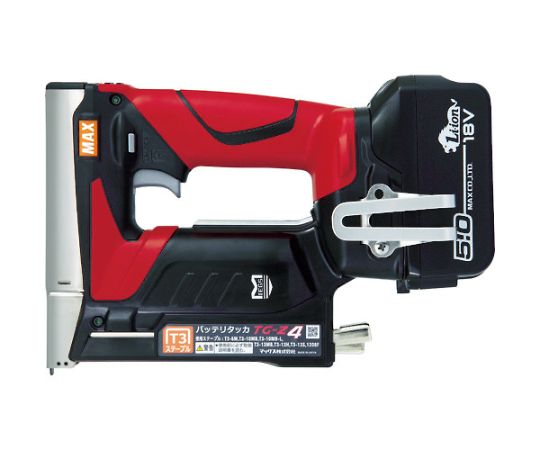 マックス（安全・保護） バッテリタッカセット　18ボルト　5.0アンペアセット　ティ3ステープル用 TG-Z..