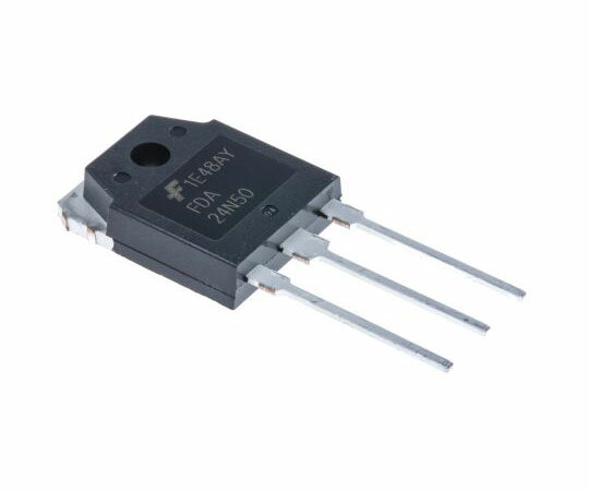 ON Semiconductor Nチャンネル MOSFET 24 A スルーホール パッケージTO-3PN 2 ピン 1袋（2個入） FDA24N50 1袋(2個入)