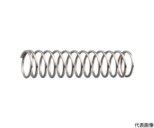 東京発条製作所 圧縮コイルばね Jスプリング（JAタイプ）外径×長さ 6×10 最大たわみ 4.4 1袋（20個入） JA-154 1袋(20個入)(4)