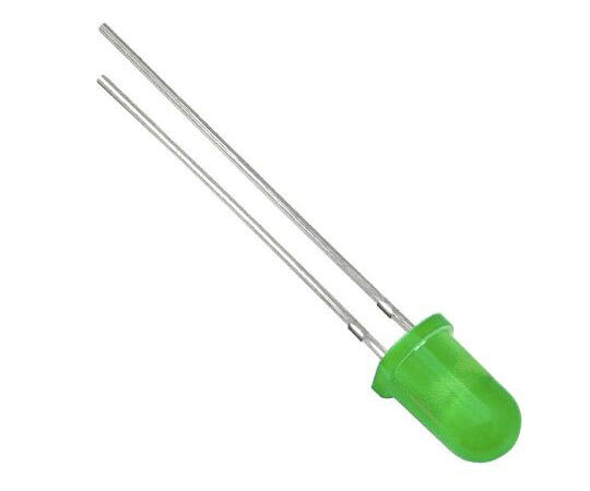 店内全品ポイント5倍★要エントリー★Kingbright 可視光LEDLED色： 緑 スルーホール実装 5 V 1袋（50個入） L-7113GD-5V 1袋(50個入)