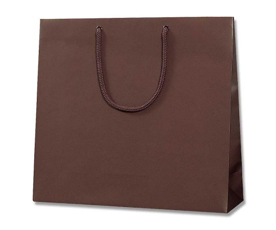 HEIKO 手提げ紙袋 ブライトバッグ GM チョコブラウン（マットタイプ） 10枚 006137970 1パック(10枚入)