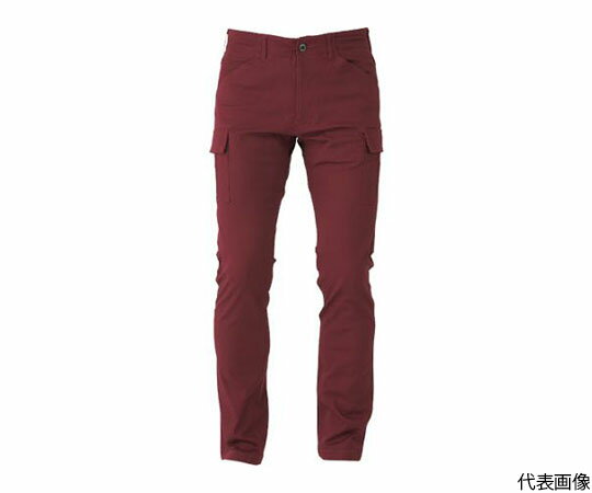 【大型商品代引不可】CO-COS スタイリッシュカーゴパンツ G-5005 18ワイン L G-5005-18-L 1着
