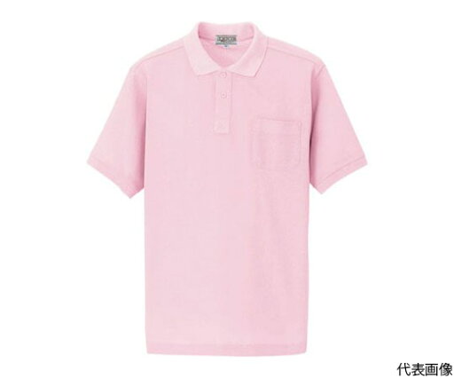 アイトス 半袖ポロシャツ(男女兼用) ピンク 5L 7615-060-5L 1着 アイトス 半袖ポロシャツ(男女兼用) ピンク 5L 7615-060-5L 1着
