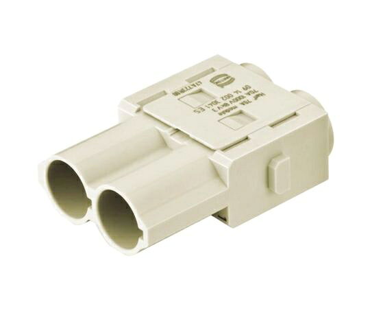 店内全品ポイント5倍★要エントリー★Harting 電源コネクタモジュール Han-Modular シリーズ オス 2極 70A 1 kV 1袋（2個入） 09140023041 1袋(2個入)