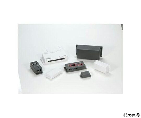 タカチ電機工業 足付難燃性プラケース　W35.4×H22×D50　ダークグレー TWF4-2-5D 1個(4.0)