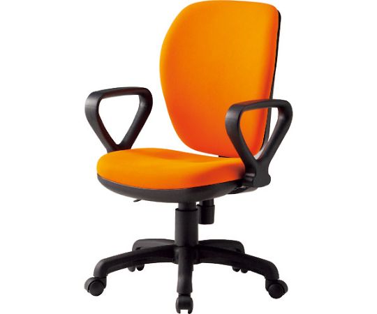 藤沢工業 オフィスチェア　FST-77HA　オレンジ FST-77HA-OR 1脚