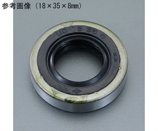 アズワン オイルシール（タイプ5/ニトリル）　22×42×7mm EA423TD-22C 1枚