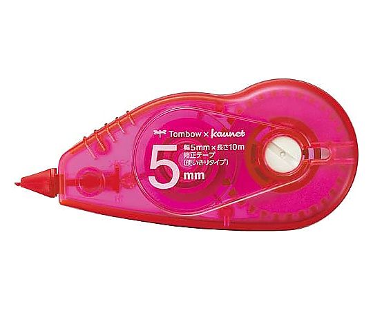 トンボ鉛筆 トンボ×カウネット修正テープ幅5mmピンク CT-CG5C81BKA 1個