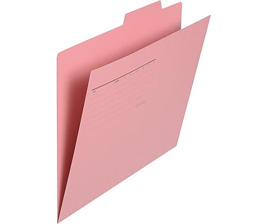 プラス 個別フォルダー A4横 ピンク FL-061IF PK 1枚