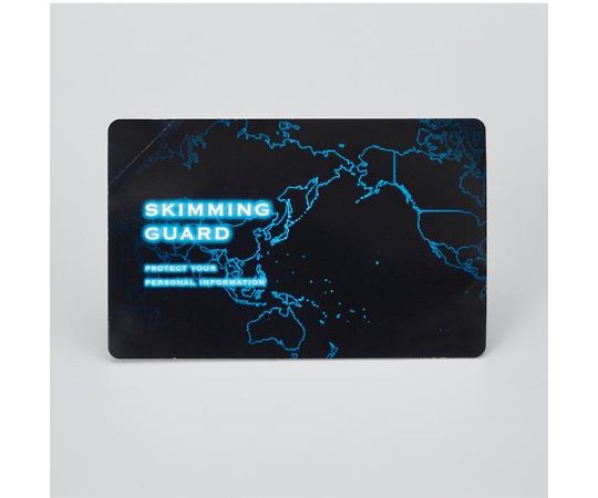 アズワン スキミング防止カード（2枚） [ICカード/クレジットカード用] EA983TS-101 1パック(2枚入)