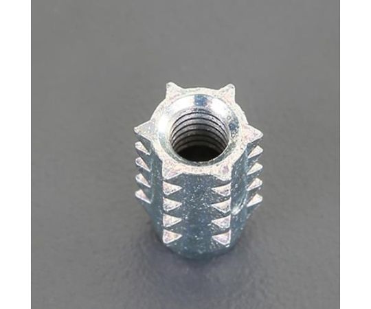 アズワン 鬼目ナット（R）（Aタイプ/三価ホワイト/4個） M6×13mm EA949SV-62 1袋(4個入)