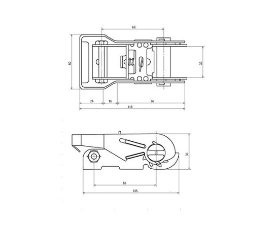  ٥Ȳʥɥ쥹 25mm5.0m/509kg EA982SB-15 1