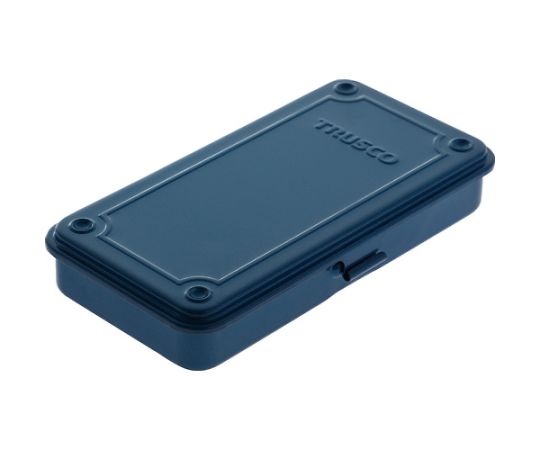 トラスコ中山 トランク型工具箱　203X109X35　ブルー T-19 1個