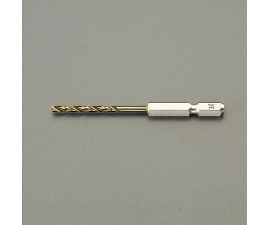 アズワン ドリルビット（1/4"六角軸/Co-HSS） 4.5mm EA824DJ-4.5 1本