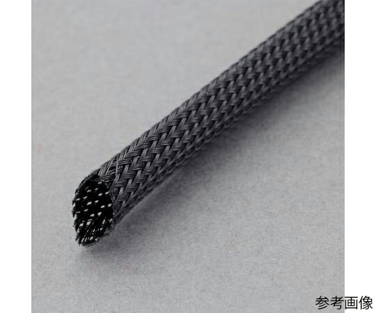 アズワン 編組保護チューブ（黒/ほつれ低減） 20.0mm×5m EA944AL-157 1本／袋