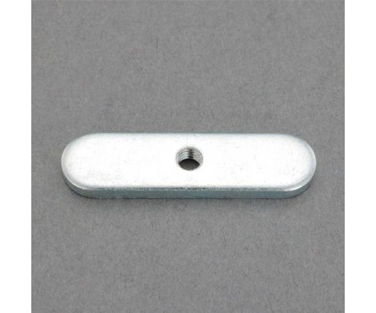 ●アングルやチャンネルの廻り止めナットとしてご使用ください。●サイズ：38×10mm●厚み：3.2mm●ねじサイズ：M6●材質：鋼板●入数：10個●三価クロメートメッキ仕上げ