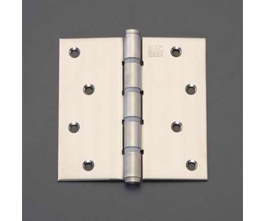 アズワン 義星丁番（SUS304/ヘアライン） 102×102mm EA951HC-3 1個