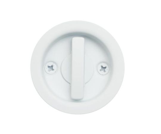 アズワン 引戸鎌錠（表示錠/白） 28-36mm/51mm EA951KG-5 1個