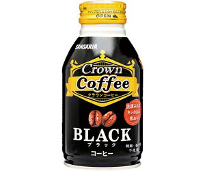 日本サンガリアベバレッジカンパニー クラウンコーヒー ブラック 260g 24缶 120588 1ケース(24缶入)【軽減税率】