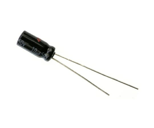 �ѥʥ��˥å� ����ǥ� 10��F 50V dc 1�ޡ�10������ EEUHD1H100 1��(10����)