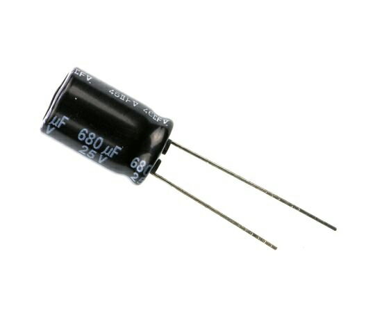 パナソニック コンデンサ 680μF 25V dc 1袋（10個入） EEUFR1E681 1袋(10個入)