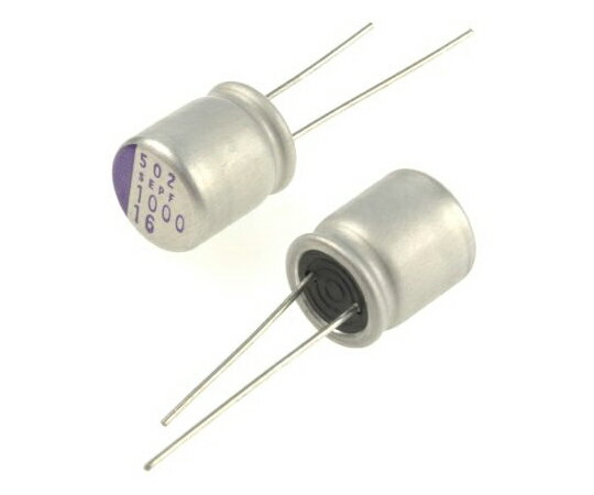 パナソニック コンデンサ 1000μF 16V dc 1袋（2個入） 16SEPF1000M 1袋(2個入)
