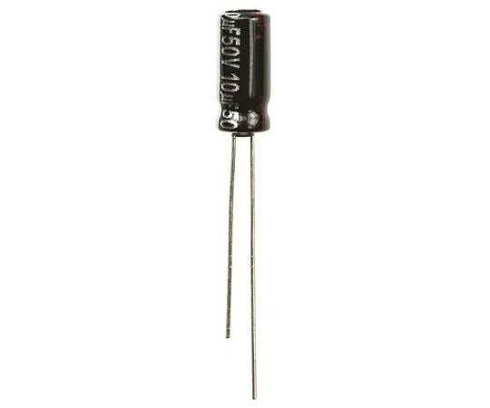 パナソニック コンデンサ 10μF 50V dc 1袋（5個入） ECA1HHG100 1袋(5個入)
