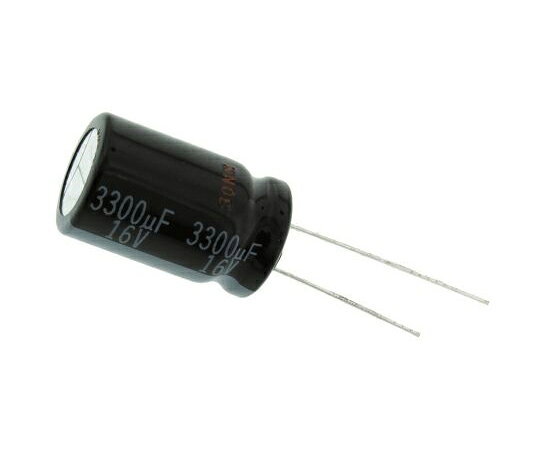 パナソニック コンデンサ 3300μF 16V dc 1袋（2個入） EEUHD1C332 1袋(2個入)
