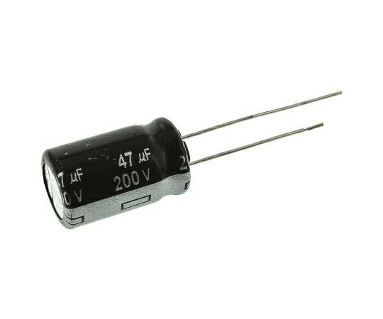 パナソニック コンデンサ 47μF 200V dc 1袋（5個入） ECA2DHG470 1袋(5個入)