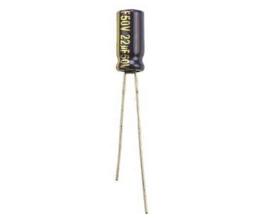 パナソニック コンデンサ 22μF 50V dc 1袋（5個入） EEUFC1H220 1袋(5個入)